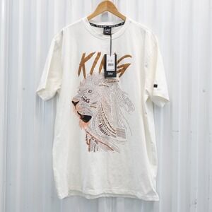 NWT Switch Remarkable Mens King Lion Graphic T Shirt‎ Size 3XL